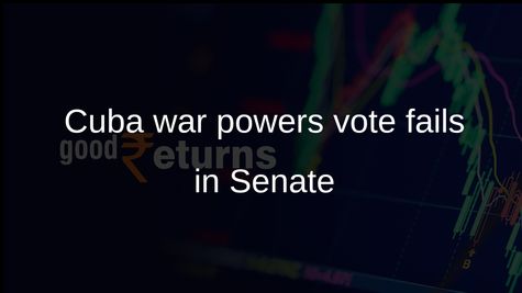 Cuba war powers resolution fails as Senate Republicans back Trump in 51–47 vote