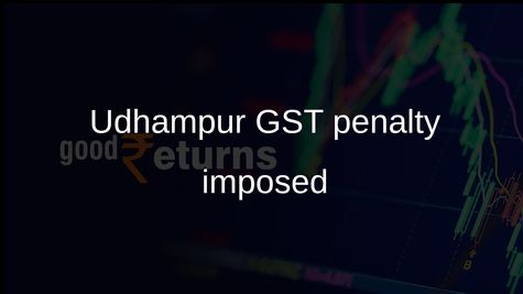 GST enforcement in Udhampur issues Rs 6.29 lakh penalty over undocumented goods movement