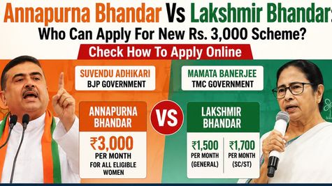 Annapurna Bhandar Vs Lakshmir Bhandar: Who Can Apply For New Rs. 3,000 Scheme? Check How To Apply Online