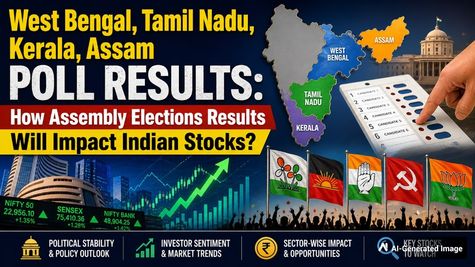 West Bengal, Tamil Nadu, Kerala, Assam Poll Results: How Assembly Elections Results Will Impact Indian Stocks?