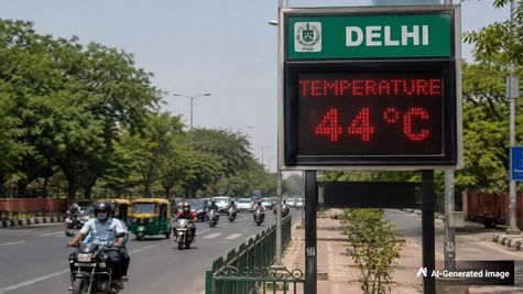 Delhi Weather Update: IMD Issues Yellow Alert; Temperature to Hit 45°C From May 19 in NCR; No Relief This Week