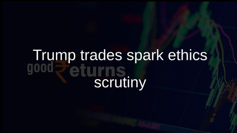 Donald Trump stock trades raise ethics concerns over Nvidia and defence contractors