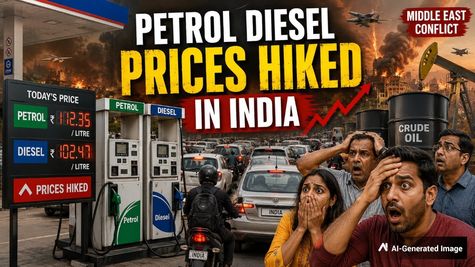 3rd Hike In 10 Days! Petrol Prices Raised By Rs 1.46, Diesel Prices Up By Rs 1.45; Check Fuel Prices City-Wise