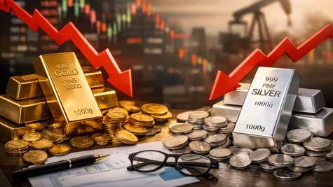 Gold Rates & Silver Rates Today (12-05-2026) Live: MCX Gold Erase Rs 1.54 Lakh, Silver Crashes By Rs 4,300