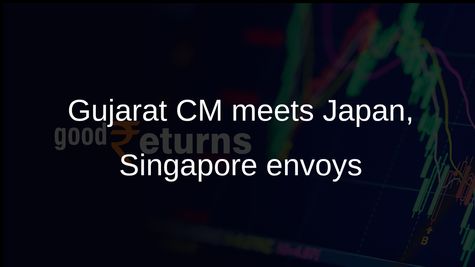 Gujarat investment talks: CM Bhupendra Patel meets Japan and Singapore envoys at VGRC Surat