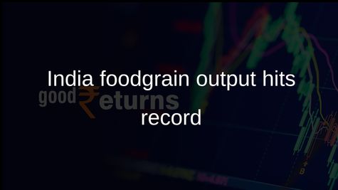 India foodgrain production rises 5% to record 376.56 million tonnes in 2025-26