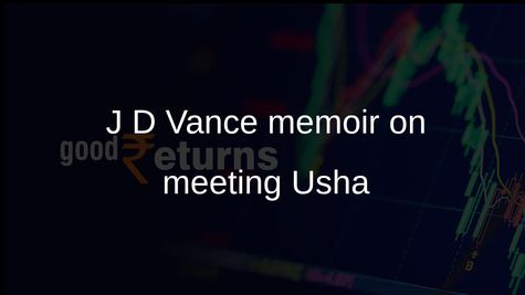 J D Vance memoir Communion recalls meeting Usha Bala Chilukuri at Yale Law School