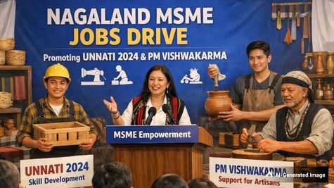 Nagaland MSMEs: Hekani Jakhalu urges UNNATI 2024 and PM Vishwakarma awareness for jobs