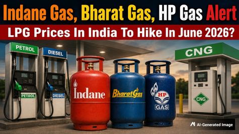 Gas Cylinder Prices Hike In June? Will Fuel & CNG Price Hikes Trigger Indane Gas, BharatGas, HP Gas LPG Prices