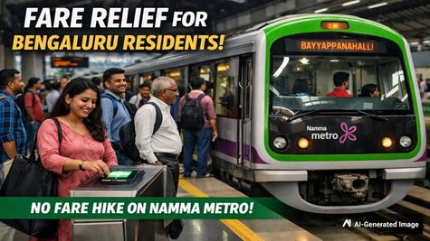 Bengaluru Residents Get Relief As Namma Metro Decides Against Fare Hike For Now 