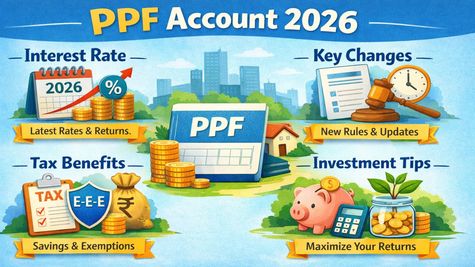 PPF Account 2026: Interest Rate, Key Changes, Tax Benefits, Investment Tips Explained