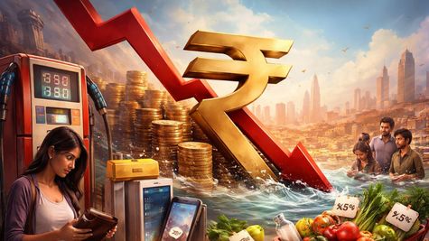 Rupee Slumped To Fresh Record Low Near 97/USD As Rising Brent Crude Prices Rattle Market