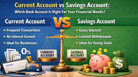 Current Account vs Savings Account: Which Bank Account Is Right For Your Financial Needs?