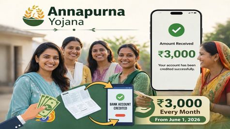 Annapurna Yojana Now LIVE: How to Apply To Get Rs. 3,000; Check Eligibility & Documents Required