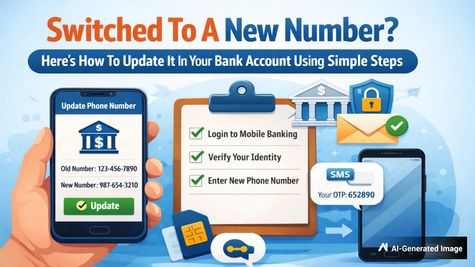 Switched To A New Number? Here's How To Update It In Your Bank Account Using Simple Steps