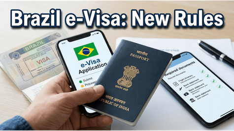Brazil Travel Alert: New 2026 e-Visa Rules for Indians Simplify Your South American Trip