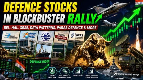 BEL, HAL, GRSE, Data Patterns, Paras Defence, More: Why Defence Stocks Jumped  77% In 30-Days? BUY/SELL