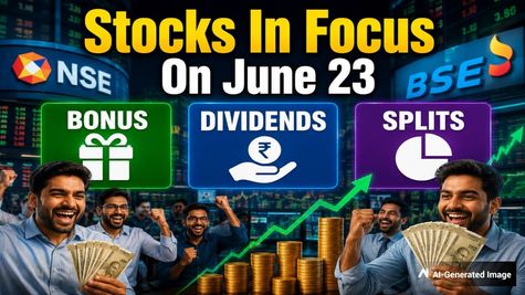 Bonus, Stock Splits, Or Dividend Stocks Trading On June 23: HUL, Asian Paints, Tata; 9 Stocks In Focus On