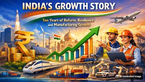 India's Growth Story: Ten Years Of Reform, Resilience and Manufacturing Growth
