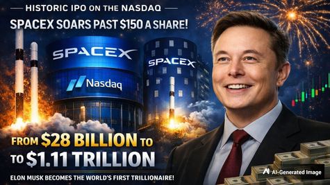 Elon Musk Net Worth 2026: How SpaceX IPO Made Him the World's First Trillionaire