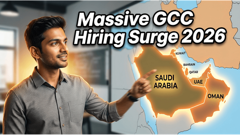 GCC Hiring Surge for Indian Professionals as Saudi and UAE Expand Sectors