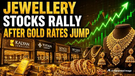 Jewellery Stocks Rally After Gold Prices Jump; Kalyan Jewellers Climb 11%; Titan, Senco, Sky Gold Gains Too
