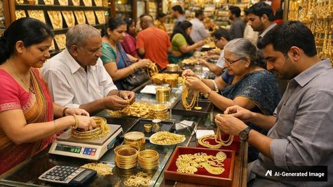 Gold Prices Dip in India - and Thousands Are Rushing to Sell Their Old Jewellery
