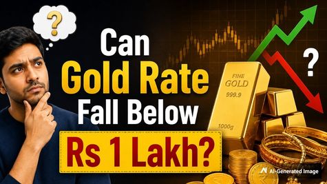 Can Gold Rate Fall Below Rs 1 Lakh? Prices Currently Down Rs. 30,000 From Record High; Here's What Experts Say