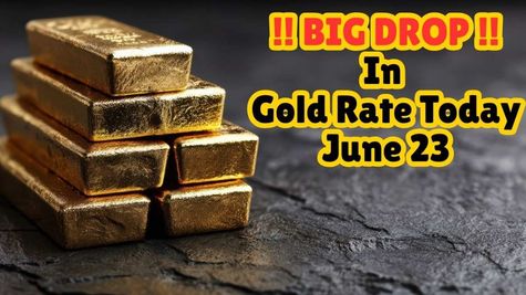 Gold Rate in India Nosedives Rs.20,700/100g in Just 24 Hours; Check 24K, 22K Gold & Silver Prices on June 23