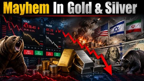 Gold Silver Prices Crash Hits Dark Side! Spot Gold Falls Below $4,200, Silver Down 2%; Citi Cuts COMEX Target