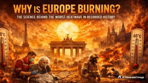 Why Is Europe Burning? The Science Behind the Worst Heatwave in Recorded History