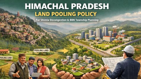 Land pooling policy in Himachal Pradesh to address Shimla congestion and plan BBN township
