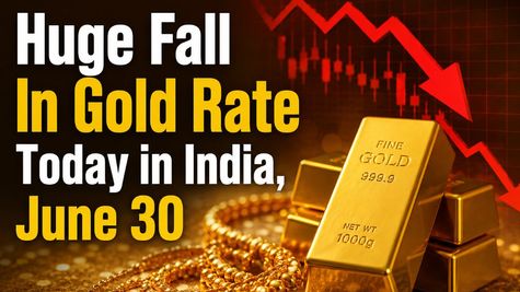 Huge Fall In Gold Rate Today in India, June 30: Prices Decline Over 5% In A Week; Check 24k,22k,18k Rates 