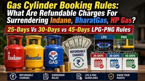Gas Cylinder Rules: What Charges To Claim For Indane, HP, BharatGas Surrender? 25-Days, 30-Days, 45-Days Limit