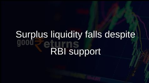 Surplus liquidity in India banks drops as advance tax outflows tighten funds despite RBI support