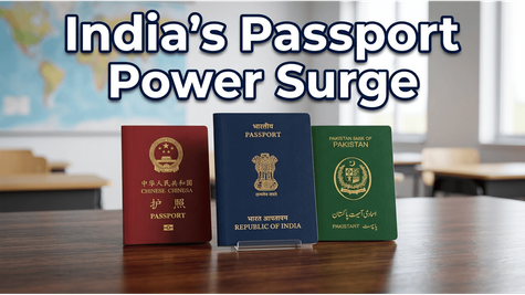 Henley Passport Index 2026: India gains momentum in global travel freedom and mobility