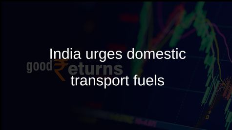 India energy security: PMO adviser urges transport shift to domestic fuels
