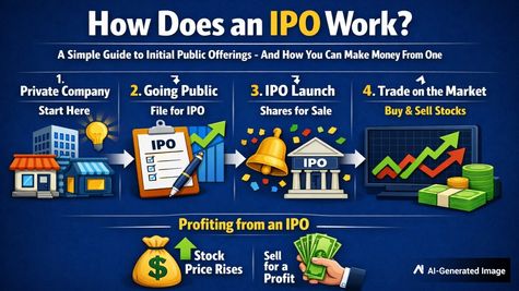 How Does an IPO Work? A Simple Guide to Initial Public Offerings - And How You Can Make Money From One