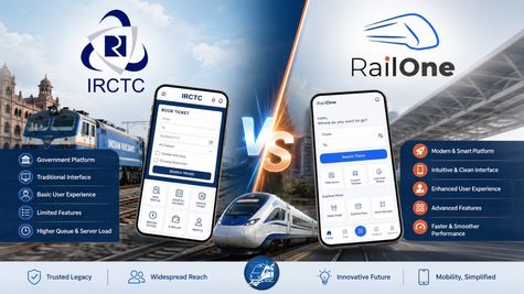 IRCTC vs RailOne: Sleeper, AC, Tatkal, To Platform; Which App Is Better For All Your Ticket Booking Needs