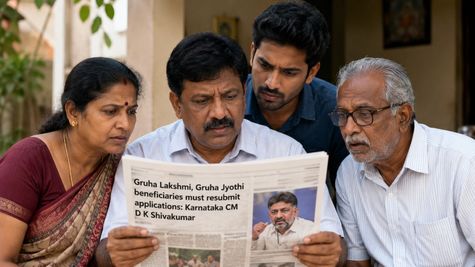 Karnataka Residents, Pay Attention! Resubmit Gruha Lakshmi and Gruha Jyothi Applications to Avoid Disruptions