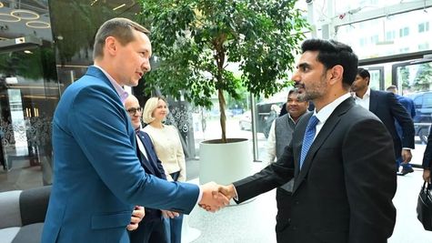 AI collaboration talks: Nara Lokesh meets Sberbank SVP Albert Yefimov in Moscow