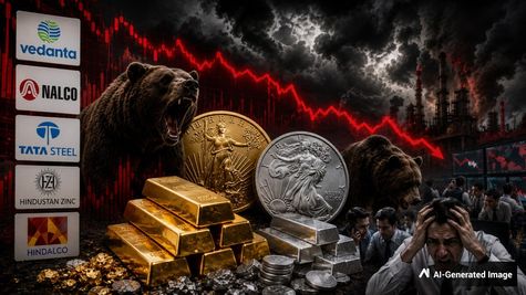 Vedanta, NALCO, Tata Steel, HindZinc, Hindalco Crashed: Why Metal Stocks Are Falling As Precious Metals Drop?