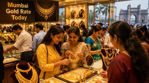Mumbai Gold Rate Crashes Today! Jewellery Buyers Rejoice as 24K Gold Falls Rs 10,400/100 gm; Silver Down Too