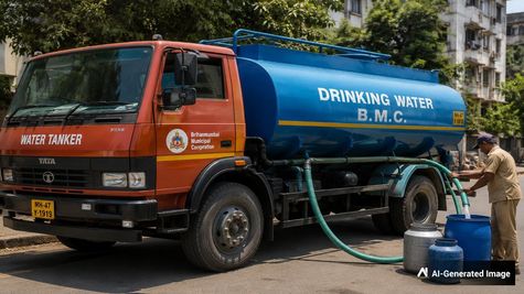 OTP-Based Verification for Water Tanker Bookings in Mumbai After Bengaluru; BMC to Introduce Online Services
