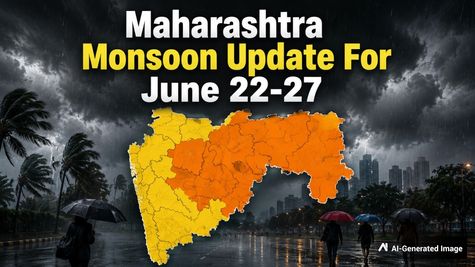 Maharashtra Rains! Orange Alert On Nagpur, Yellow Alert On Ratnagiri, Kolhapur, More Cities; IMD Monsoon Alert