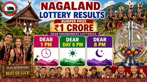 Nagaland State Lottery Results Today (10-06-2026) LIVE, Dear Spark 1PM, Regal 6PM, Dream 8PM Lottery Winners