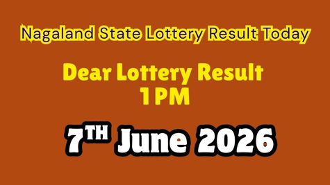 Nagaland Sambad Lottery Result 07-06-2026 LIVE: Dear Sunday Winner List OUT; Check 1st Prize Winner