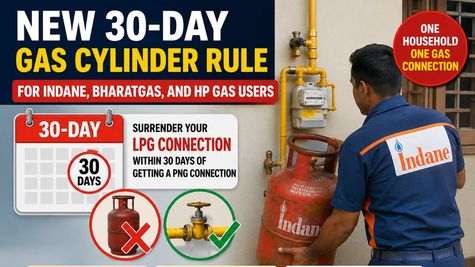 New 30-Day Gas Cylinder Rule For Indane, BharatGas, And HP Gas Users: Check How It Affects Your LPG Connection