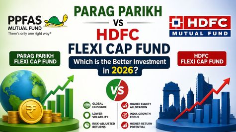 Parag Parikh Flexi Cap Fund vs HDFC Flexi Cap Fund: Which Is Better for SIP and Long-Term Wealth Creation in 2