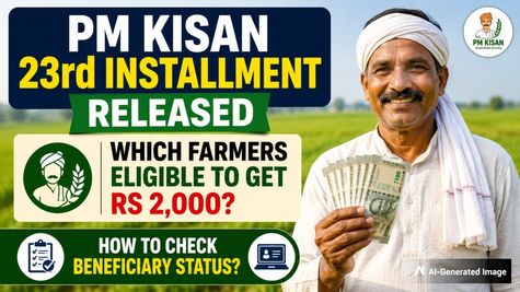 PM Kisan 23rd Installment Released: Which Farmers Eligible To Get Rs 2,000? How To Check Beneficiary Status?